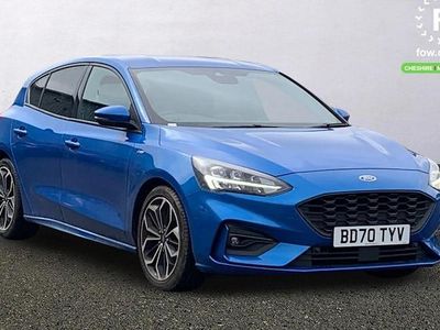 Używany Ford Focus ST-Line X 120 KM (88 kW) 2020 Niebieski Hatchback