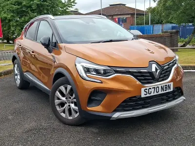 Used Renault Captur Iconic 115 HP (84 kW) 2020 Orange SUV