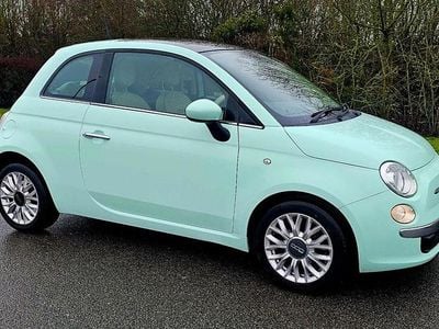 Used Fiat 500 Lounge 69 HP (50 kW) 2015 Green Hatchback