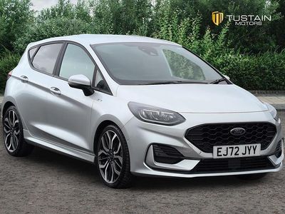 Used Ford Fiesta ST-Line X 125 HP (91 kW) 2022 Silver Hatchback