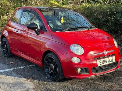 Red Used 2014 Fiat 500 S Hatchback | £2,995 (Good price)