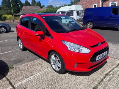 Used Ford B-MAX Titanium X 105 HP (77 kW) 2015 Red MPV