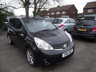 Used Nissan Note Tekna 110 HP (80 kW) 2011 Black MPV