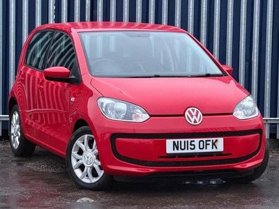 Used VW up! move up! 60 HP (44 kW) 2015 Red Hatchback
