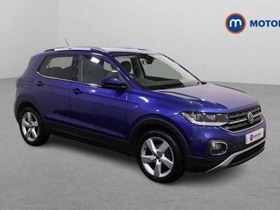 Blue Used 2021 VW T-Cross SEL SUV | £15,549 (Fair price)