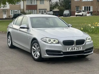 Used BMW 520 Impressive 190 HP (139 kW) 2014 Silver Sedan