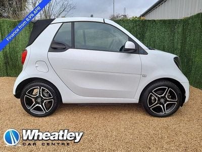 Used Smart ForTwo Electric Drive Premium 60 kW (82 HP) 2020 White Cabriolet