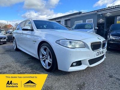 Used BMW 520 M Sport 2014 White Estate