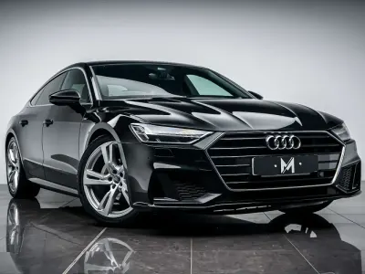 Used Audi A7 Sportback S-Line 204 HP (150 kW) 2020 Black Hatchback
