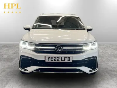 Used VW Tiguan Allspace R-line 150 HP (110 kW) 2022 White SUV