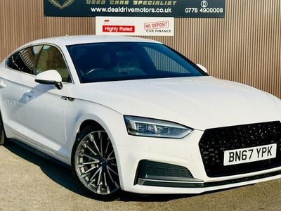 Used Audi A5 Sportback S-Line 190 HP (139 kW) 2017 White Hatchback