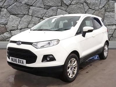 Used Ford Ecosport Zetec 112 HP (82 kW) 2016 White SUV