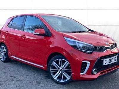 Used Kia Picanto GT-Line 101 HP (74 kW) 2019 Red Hatchback
