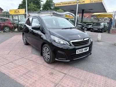 Second-hand Peugeot 108 Active 2016 Negru Hatchback