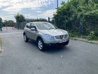 Used Nissan Qashqai Acenta 114 HP (83 kW) 2009 Silver SUV