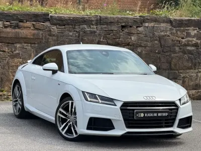Used Audi TT S-Line 230 HP (169 kW) 2015 White Coupe
