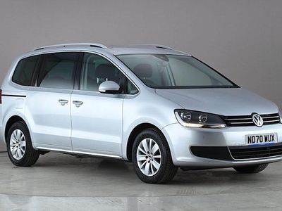 Usado VW Sharan SE 150 HP (110 kW) 2021 Prateado Monovolume