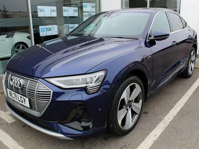 Used Audi e-tron Sportback S-Line 230 kW (313 HP) 2021 Blue SUV