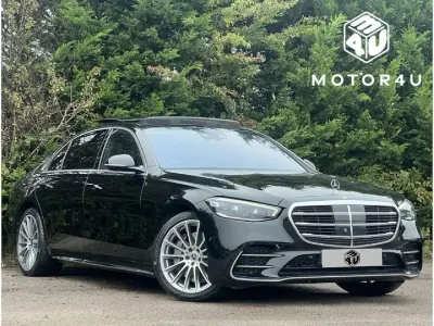 Used Mercedes S580 AMG Line Premium 2022 Black Sedan