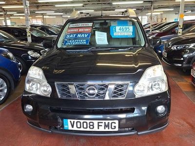 Black Used 2008 Nissan X-Trail SUV | £3,895 (Expensive)