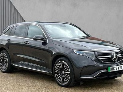 Used Mercedes EQC400 AMG Line Premium 300 kW (408 HP) 2023 Metallic paint graphite grey SUV