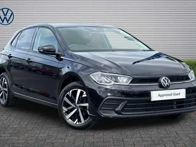 Used VW Polo Match 95 HP (69 kW) 2025 Black Hatchback