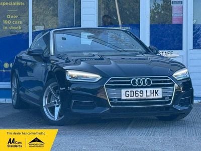 Black Used 2019 Audi A5 Cabriolet Sport Cabriolet | £14,950 (Fair price)