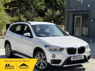 Used BMW X1 Sport Line 187 HP (137 kW) 2018 White SUV
