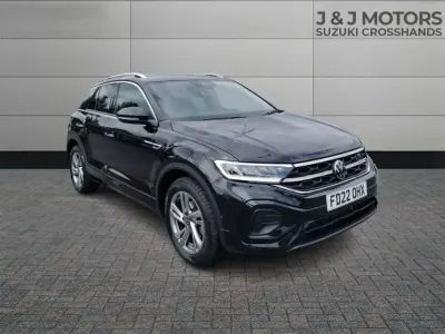 Used VW T-Roc R-line 150 HP (110 kW) 2022 Black SUV