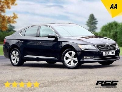 Used Skoda Superb Business Line 150 HP (110 kW) 2016 Black Hatchback