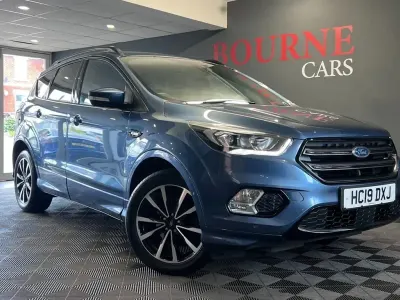 Second-hand Ford Kuga ST-Line 150 CP (110 kW) 2019 Albastru SUV