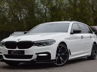 Used BMW 520 M Sport 2026 White Estate