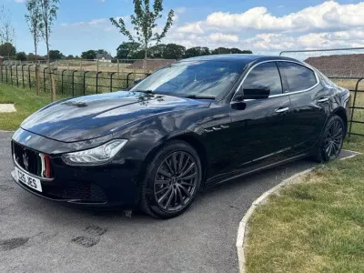 Used Maserati Ghibli 275 HP (202 kW) 2014 Black Sedan