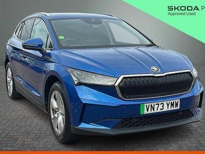 Used Skoda Enyaq iV 154 kW (210 HP) 2024 Race blue metallic SUV