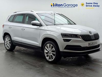 Used Skoda Karoq SE L 150 HP (110 kW) 2020 White SUV