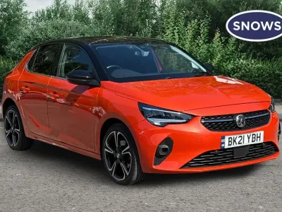 Used Vauxhall Corsa Elite 100 HP (73 kW) 2021 Orange Hatchback