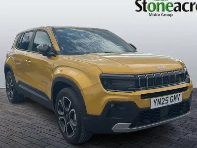 New Jeep Avenger Summit 101 HP (74 kW) 2025 Yellow SUV