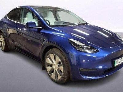 Used Tesla Model Y Long Range AWD 378 kW (514 HP) 2023 Blue SUV