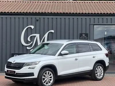 Used Skoda Kodiaq SE 150 HP (110 kW) 2018 White SUV