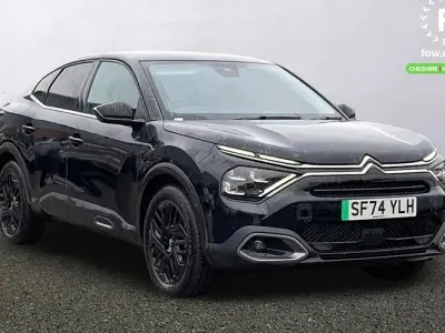 Used Citroën e-C4 100 kW (136 HP) 2024 Black Sedan