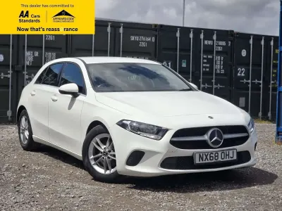 Used Mercedes A180 SE 116 HP (85 kW) 2018 White Hatchback