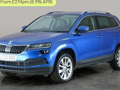 Used Skoda Karoq SE L 150 HP (110 kW) 2021 Blue SUV