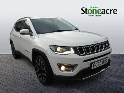 Used Jeep Compass Limited 117 HP (86 kW) 2020 White SUV