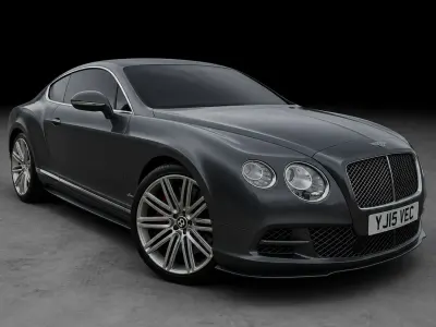 Used Bentley Continental 626 HP (460 kW) 2015 Grey Coupe