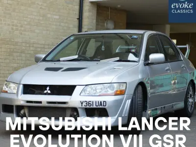 Used Mitsubishi Lancer Evolution 2001 Silver Sedan