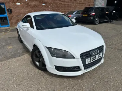 Used Audi TT 170 HP (125 kW) 2009 White Coupe