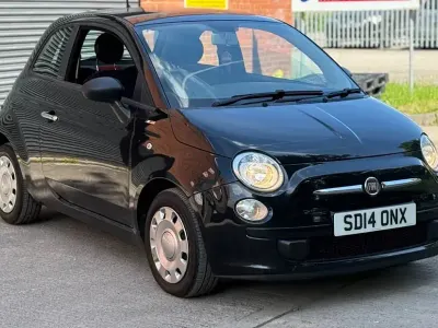Used Fiat 500 Pop 69 HP (50 kW) 2014 Black Hatchback