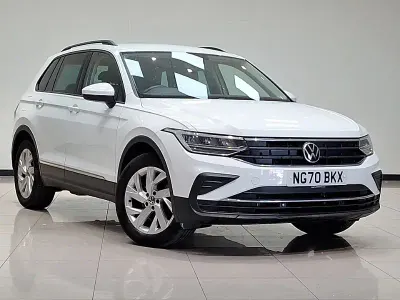 Używany VW Tiguan Life 130 KM (95 kW) 2021 Biały SUV