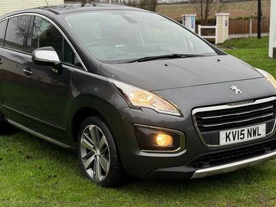 Grey Used 2015 Peugeot 3008 Allure Hatchback | £3,850 (Fair price)