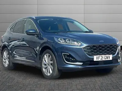 Used Ford Kuga Vignale 222 HP (163 kW) 2021 Chrome blue SUV